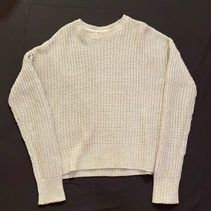 Beige/White knit Sweater